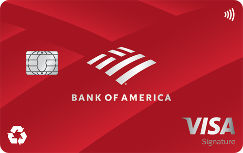 Bank of America Customized Cash Rewards card — official issuer artwork